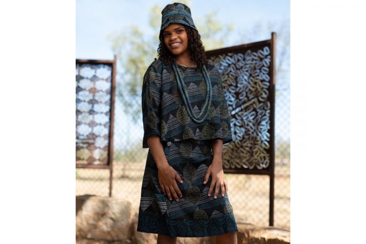 Boonkaj Collection - Short skirt boab and hills - handprinted textile-1.jpg
