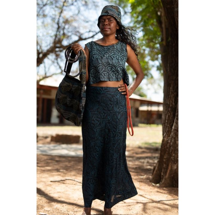 Boonkaj Collection- Long skirt engraved gerdewoon- handprinted textile-2.jpg