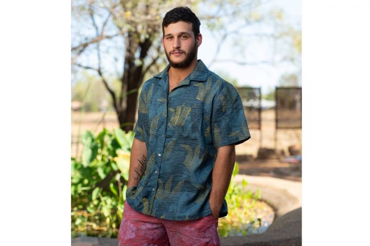 Boonkaj Collection - Unisex shirt - Gerdewoon thon malin - handprinted textile-1.jpg