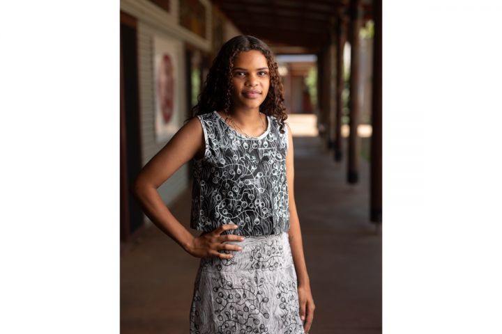 Boonkaj Collection- Sleeveless Boxy Top  - black fig - handprinted textile-1.jpg